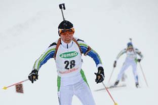 A atleta Mirlene Picin vai em busca da classificação para o Mundial de Biathlon de Inverno/ Foto: Divulgação